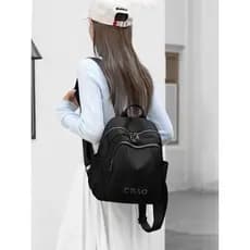 Mochila feminina 2025 novo estilo leve saco de viagem Commuter mochila feminina High-End nicho moda escudo saco