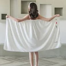 Toalha de banho pode usar pode embrulhar saia de banho de verão tubo superior doméstico melhor absorver água de secagem