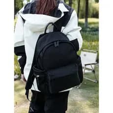 Pure Bird Mochila Feminina 2026 Novo Estilo Commuter All-Match Impermeável Oxford Pano Mochila de Viagem Leve Bolsa Esco