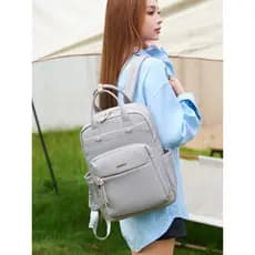 Mochila feminina novo estilo de viagem leve de alto valor mochila de viagem grande capacidade Commuter saco de computado