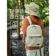 Mochila feminina de alto valor, mochila leve para viagem ao ar livre, estudantes universitários, classe, mochila simples