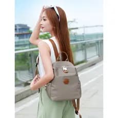 Nicho mochila feminina à prova dwaterproof água Oxford pano leve mochila de viagem ao ar livre verão viagem estudante un