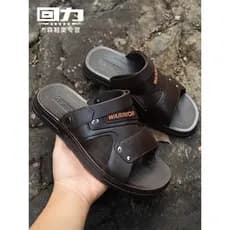 Puxar para trás sandálias masculinas chinelos primavera verão novo estilo ao ar livre antiderrapante sapatos de praia ao