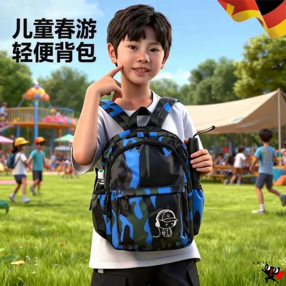 Crianças primavera viagem outono mochila de viagem meninos sacos de escola primária viagem meninas luz lazer mochila men