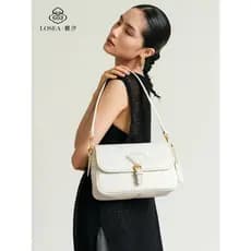 Lossea losea X Chongqing três Gorges museu Ruyi nuvem padrão axilas saco feminino 2026 novo estilo bolsa de ombro