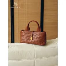 LOSEA LOSEA < Flo East Seal > Bolsa de Concubina de Tecido Bolsa Feminina 2026 Novo Estilo Bolsa Mensageiro de Ombro