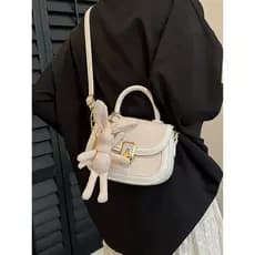 High-End sentimento pedra padrão na moda portátil pequeno quadrado saco feminino 2026 novo simples All-Match Casual ombr