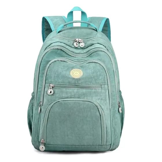 Mochila 2023 novo estilo impermeável náilon mochila de viagem saco de esportes saco de pano Multi-compartimento mochila
