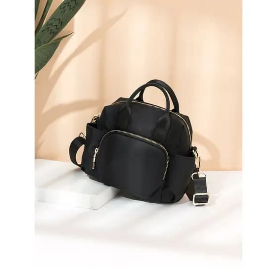 Excelente bolsa feminina bolsa mensageiro este ano novo estilo japonês coreano ins bolsa de ombro de náilon All-Match om