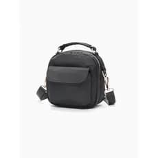 Excelente lona de Nylon estilo fada pequena bolsa redonda influenciador novo estilo na moda All-Match ins moda portátil