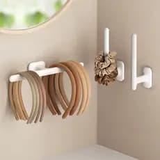 Estilo japonês bandana rack de armazenamento anel de cabelo das crianças acessórios para o cabelo organizador jóias band