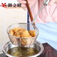 Aço inoxidável picante arroz quente macarrão dreno macarrão grande cerca de macarrão dreno Net arroz macarrão filtro coa