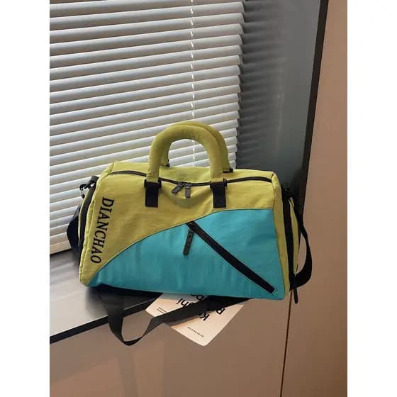 Bolsa de viagem portátil de curta distância, combinando com cores, homens, mulheres, negócios, viagem, bagagem, armazena