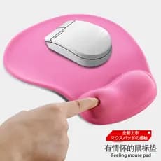 Mouse pad almofada de pulso almofada de pulso descanso de mão espuma de memória almofada de Silicone tamanho de escritór