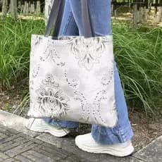 Bolsa de ombro nova bolsa feminina chinesa grande capacidade bolsa de pano moda All-Match estilo chinês novo estilo