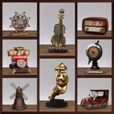 Armário de vinho Retro decorações casa estilo europeu sala de estar entrada loja telefone objetos antigos artesanato dec