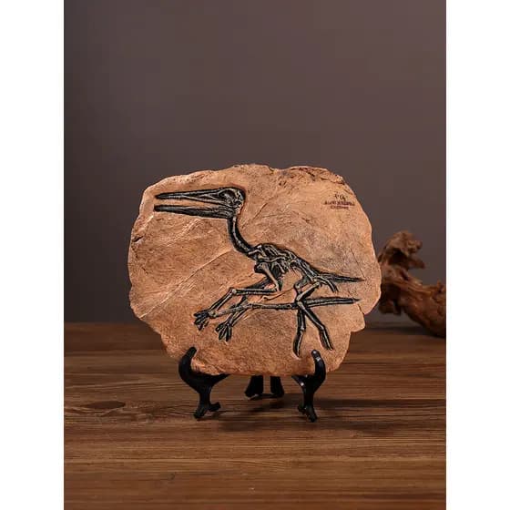 Simulação arqueológica dinossauro fóssil espécime ornamentos casa sala de estar armário vinho estante decorações Tyranno