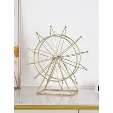 Criativo rotativo roda gigante flor rica DIY decoração moderna sala de estar escritório Desktop decoração entrada