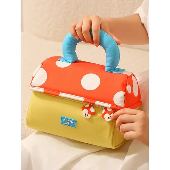 Bolsa de cosméticos para viagem, à prova d'água, grande capacidade, portátil, armazenamento de cosméticos, produtos de h
