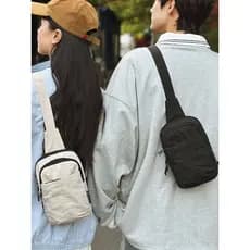 2026 novo estilo bolsa de peito feminina pequena bolsa de ombro mochila masculina bolsa mensageiro esportes Street Wear