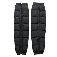 Leggings de carro com bateria de inverno, quente, motocicleta, equipamento de proteção à prova de frio, joelheiras para