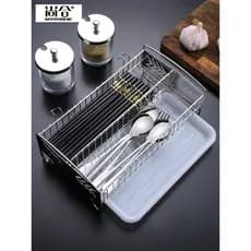 Shanghe 304 armário de desinfecção de aço inoxidável, suporte para pauzinhos, cozinha, gaiola para pauzinhos, caixa de a