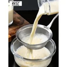 304 aço inoxidável filtro de leite de soja malha peneira Ultra-fina cozinha do agregado familiar ferramenta útil espreme