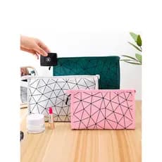 Influenciador saco cosmético ins estilo Super quente saco de higiene pessoal menina coração pequena grande capacidade vi