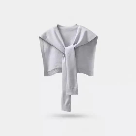 Primavera outono camisa combinando ombro tricô escritório ar condicionado quarto pequeno xale feminino ao ar livre combi