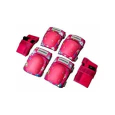 Scooter skate equipamento de proteção joelheiras infantis equipamentos de proteção conjunto de 6 peças borboleta esporte