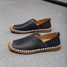 Sapatos de condução com sola de tendão de carne, ervilhas de um Pedal, sapatos masculinos 2026, primavera verão, novo es