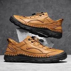 2026 primavera outono novo estilo sapatos de couro casuais masculinos versão coreana na moda marrom All-Match Martin sap