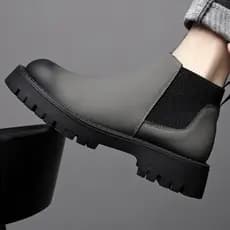Martin botas masculinas 2025 outono inverno novo estilo sapatos masculinos de alta qualidade respirável botas de couro b