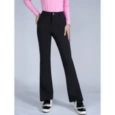 Primavera verão calças de golfe calças largas femininas mais magro olhar calças femininas de golfe cintura elástica calç