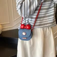 Pequena bolsa de bebê moda arco princesa menina mudança bolsa de ombro requintado Mini menina saco do mensageiro moda