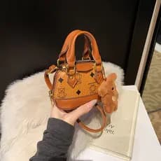 Versão coreana crianças saco do mensageiro menina moda outono inverno saco de concha princesa menina bolsa acessórios de