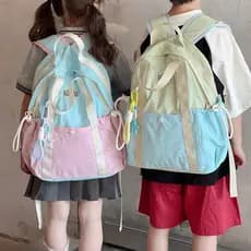 Crianças mochila Ultra-leve jardim de infância bebê mochila pesquisa saco novo estilo contraste cor meninos meninas gran