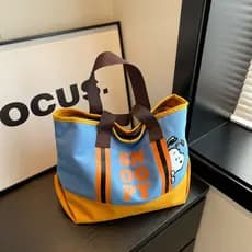 Grande capacidade mamãe Outing saco novo Casual High-End estudante universitário Retro bolsa de ombro Commuter moda saco