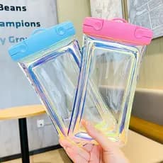 Bolsa à prova d'água para celular 2025 Novo estilo Capa de mergulho Tela sensível ao toque Airbag resistente a choques C