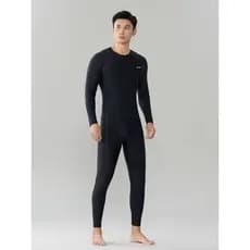 Coreano coreano terno de mergulho masculino de uma peça mais magro olhar calças de manga comprida terno ao ar livre merg