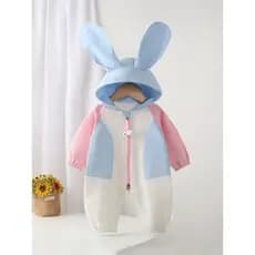 Macacão de bebê primavera outono Super bonito influenciador Outing roupas de bebê outono inverno macacão desossado dupla