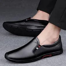 Sapatos masculinos tamanho pequeno 36 37 outono couro genuíno respirável sapatos únicos sola macia versão coreana sapato