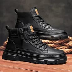 Sapatos masculinos 2025 novo estilo outono inverno tênis de alta qualidade masculino esportes na moda sapatos All-Match