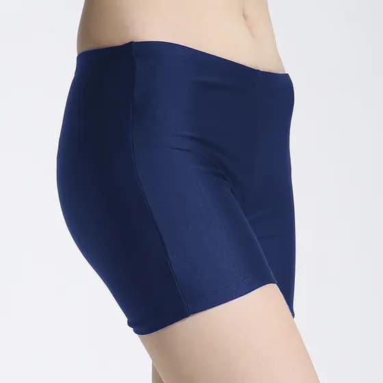 Senhoras boxer conservador troncos de natação Anti-exposição senhoras boxer troncos de natação praia troncos feminino na