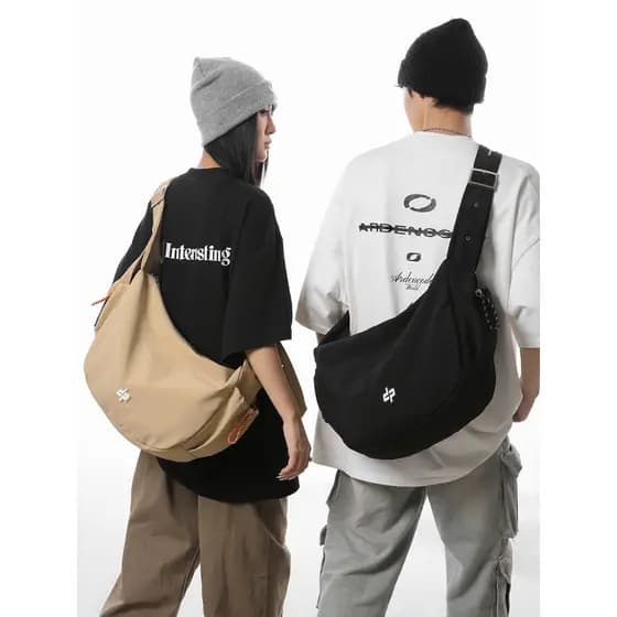 Bolsa feminina passeio viagem mensageiro saco de ciclismo ao ar livre grande capacidade bolsa de ombro bolinho mochila C