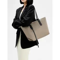 Bolsa Tote feminina bolsa de ombro de grande capacidade outono inverno grande bolsa moda escritório bolsa High-End Commu