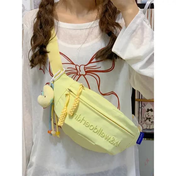 Bolsa de ombro de alto valor para meninas e crianças, bolsa de viagem fofa para crianças médias e grandes, bolsa de peit