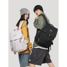 Mochila masculina estudante universitário mochila grande capacidade passeio mochila de viagem estudante do ensino médio