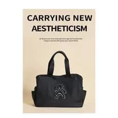 Bolsa feminina sacola grande capacidade Commuter saco feminino saco de pano de náilon grande saco de computador bolsa de