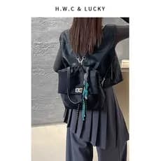 Nicho Design Oxford pano mochila feminina novo estilo Commuter náilon lona mochila senhoras mochila moda All-Match